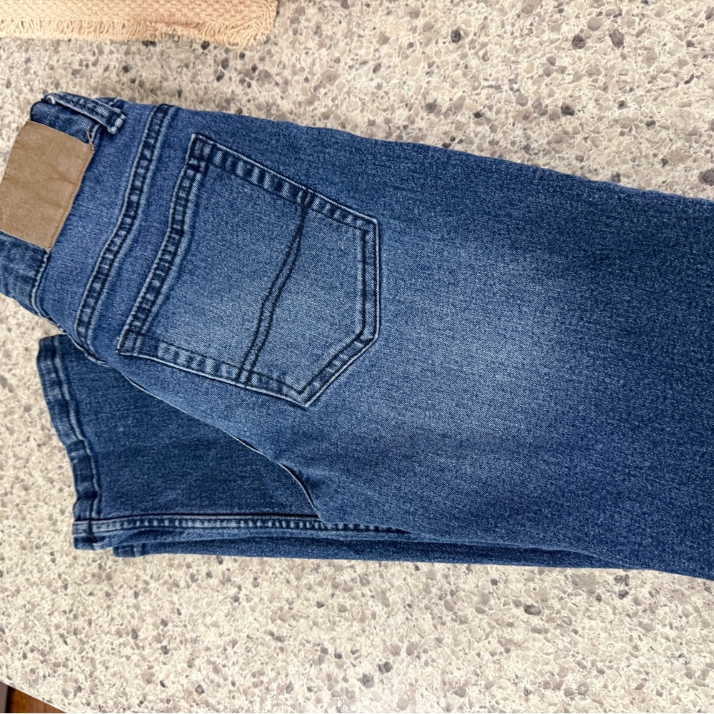 Tommy Hilfiger Boys Dark Blue Straight Jeans